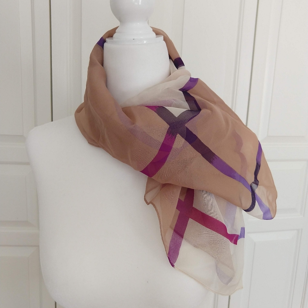 NWT Club Monaco silk scarf